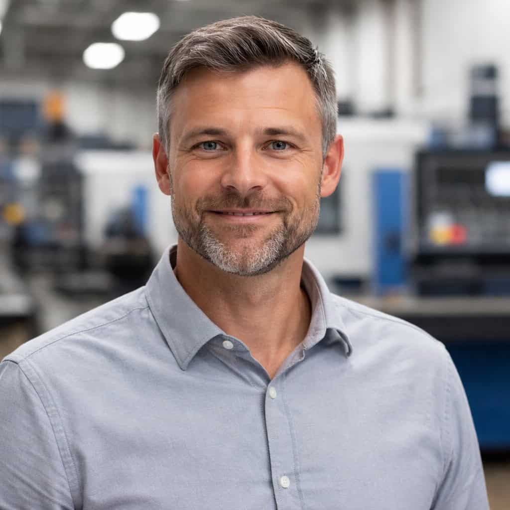 Mark de Vries CNC workshop client