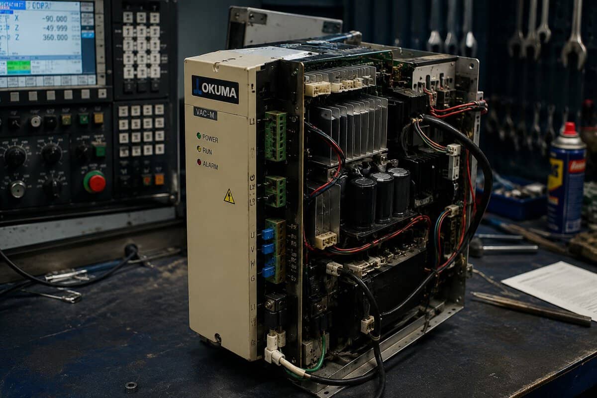 Okuma servo drive and power unit repair