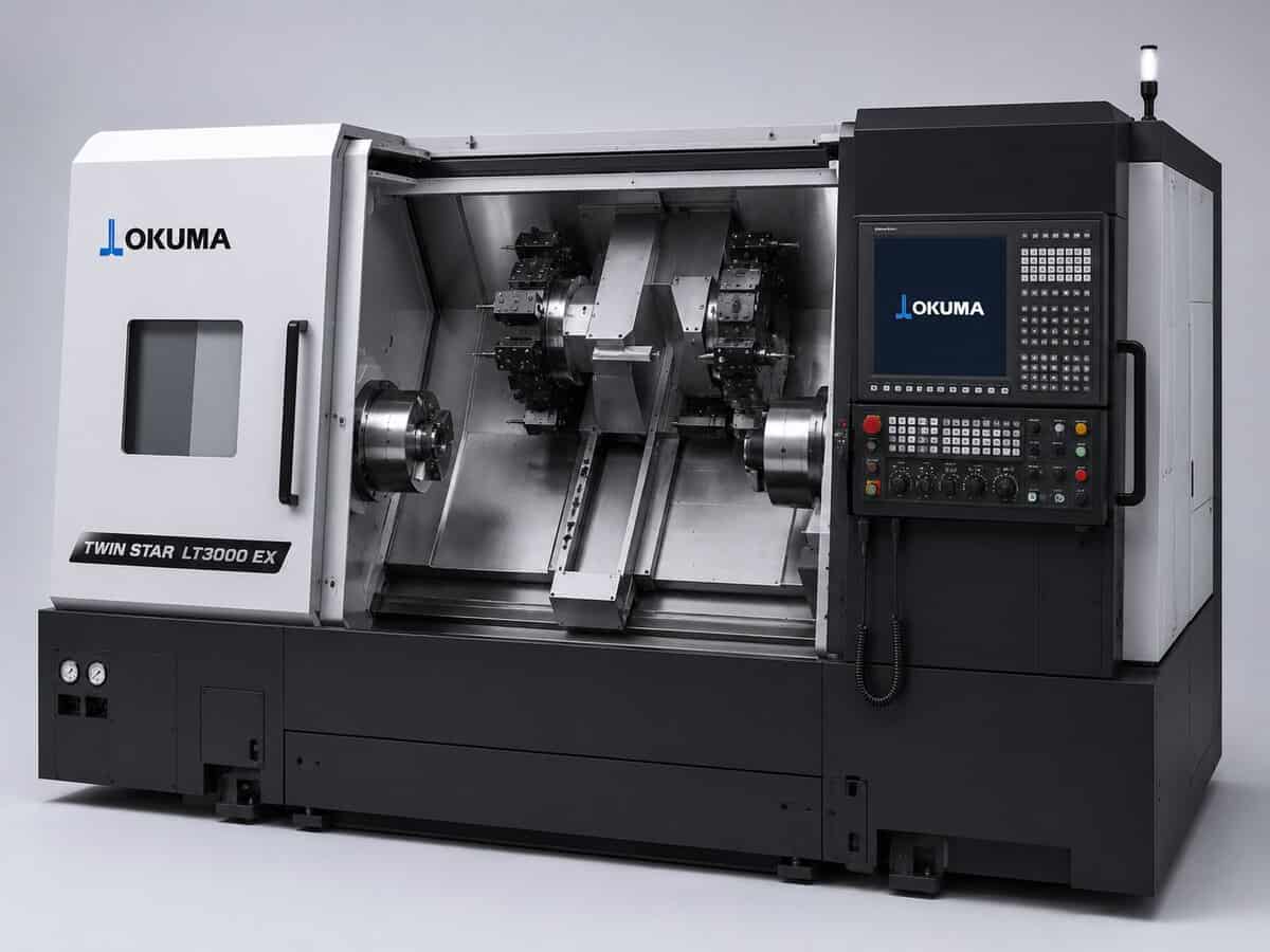 Okuma TWIN STAR LT Series twin-spindle CNC turning center